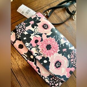🌸 NWT Kate Spade Dahlia Floral Crossbody Handbag